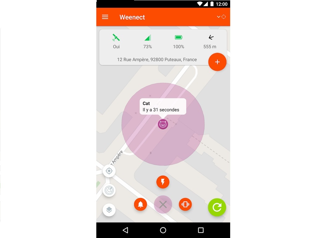 weenect chat application