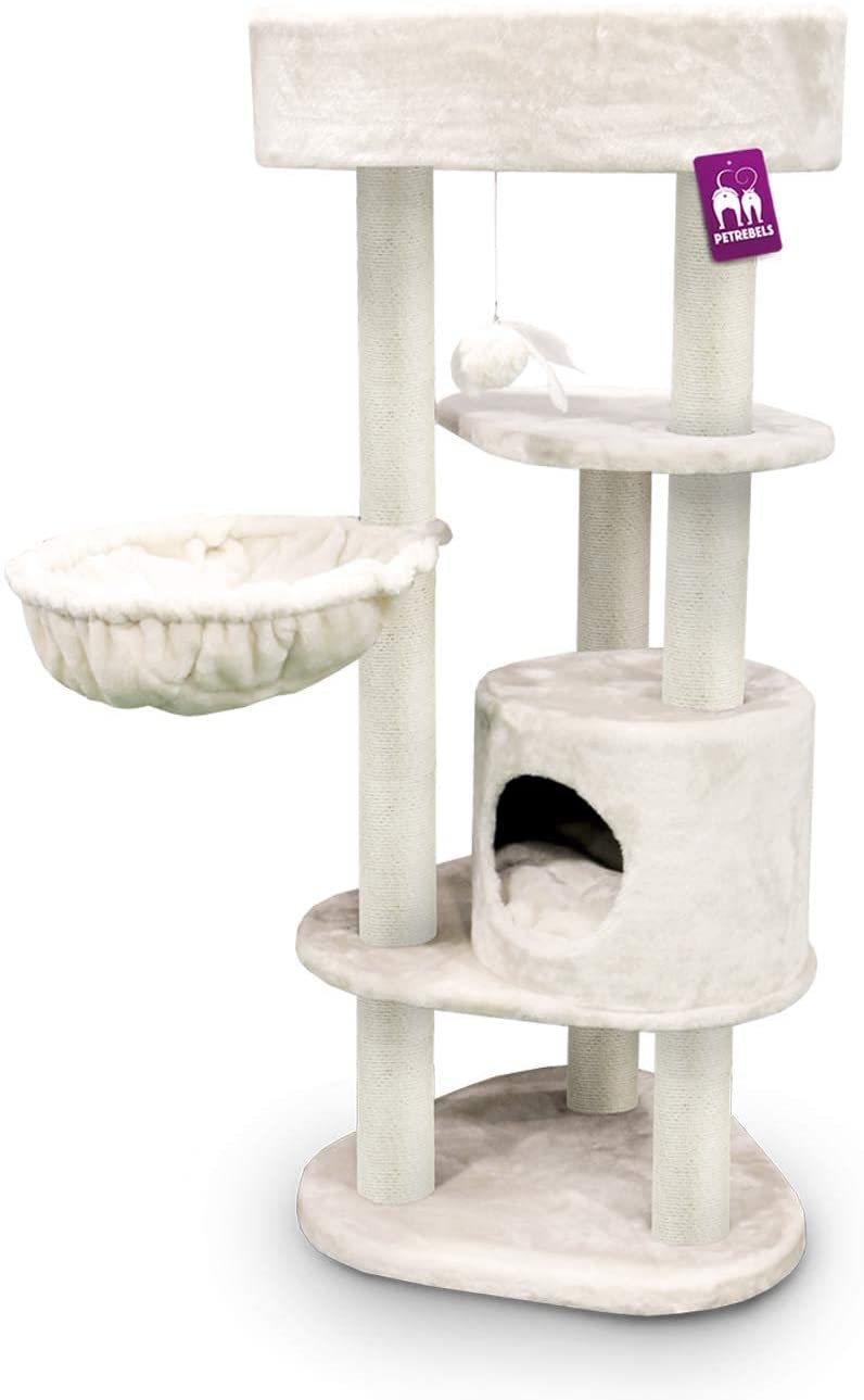 Arbre A Chat Adulte Pour Un Chat Perche 100 Heureux